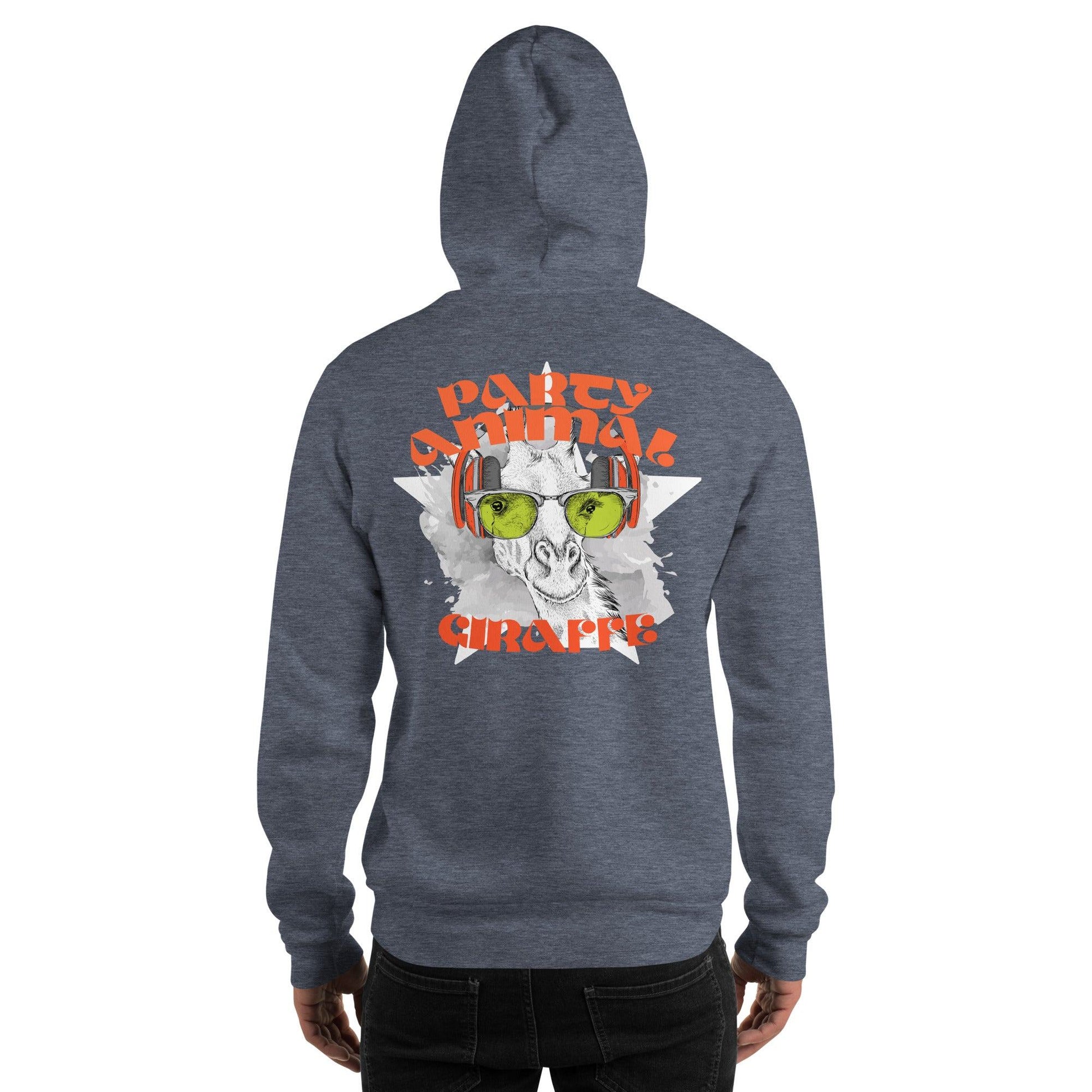 Party Animal Giraffe Hoodie Hoodie JLR Design