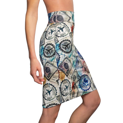 Passport v1 Bleistiftrock Bleistiftrock JLR Design