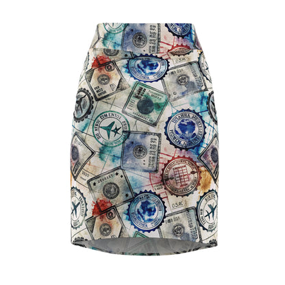 Passport v1 Bleistiftrock Bleistiftrock JLR Design