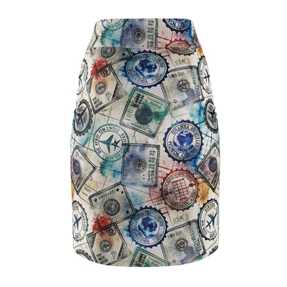 Passport v1 Bleistiftrock Bleistiftrock JLR Design