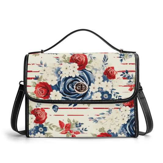 Patriotic Colors v1 Satchel Bag Umhängetasche Umhängetasche JLR Design