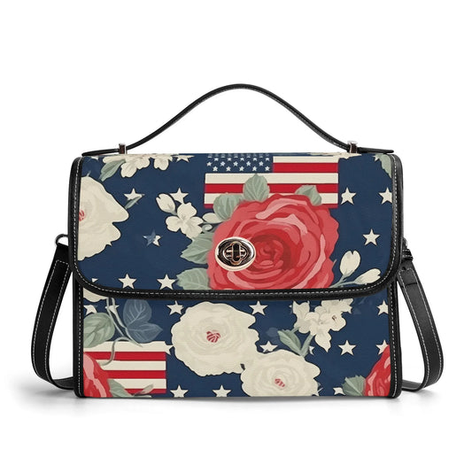 Patriotic Colors v2 Satchel Bag Umhängetasche Umhängetasche JLR Design