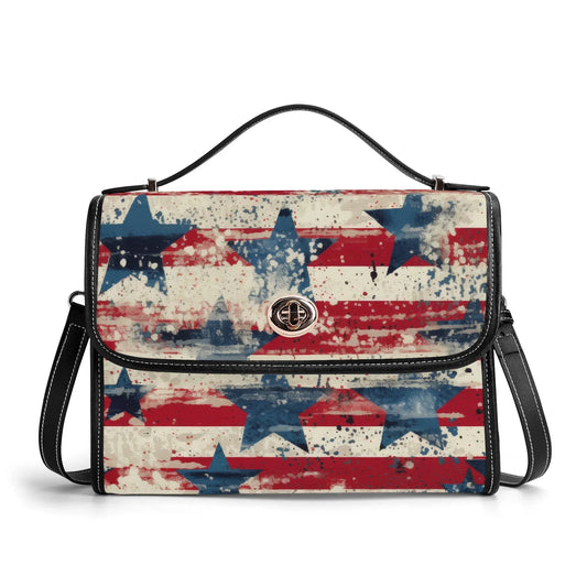 Patriotic Colors v5 Satchel Bag Umhängetasche Umhängetasche JLR Design