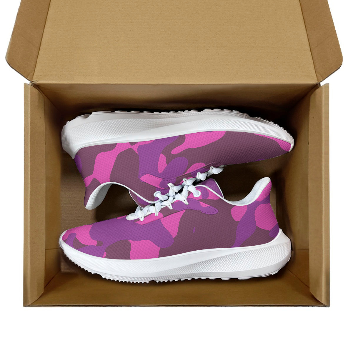 Pink Camouflage AeroWave Performance Laufschuhe Sneakers JLR Design