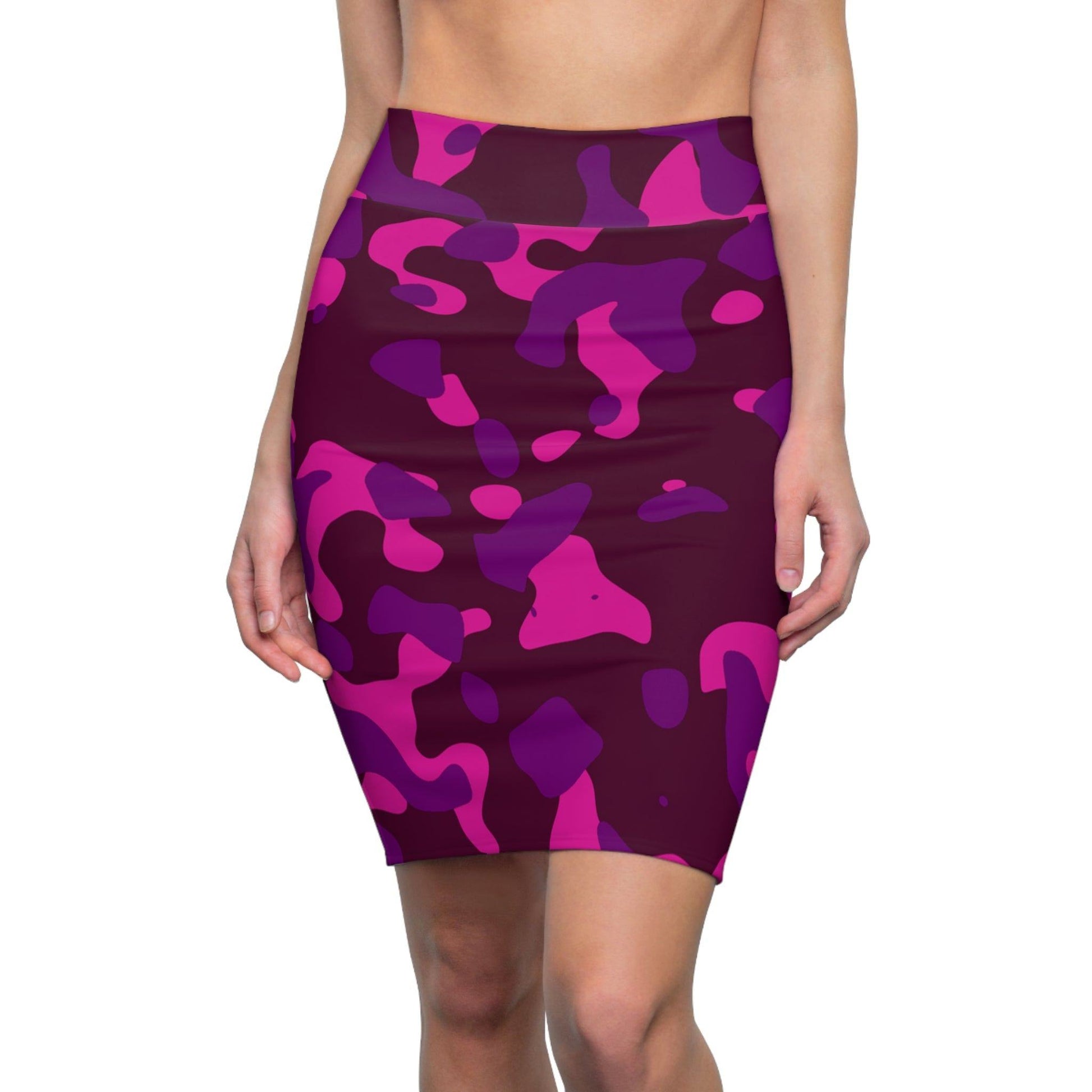 Pink Camouflage Bleistiftrock Bleistiftrock 74.99 All Over Print, AOP, AOP Clothing, Assembled in the USA, Assembled in USA, Bleistiftrock, Camouflage, Made in the USA, Made in USA, Pink, Skirts & Dresses, Sublimation, Women's Clothing JLR Design