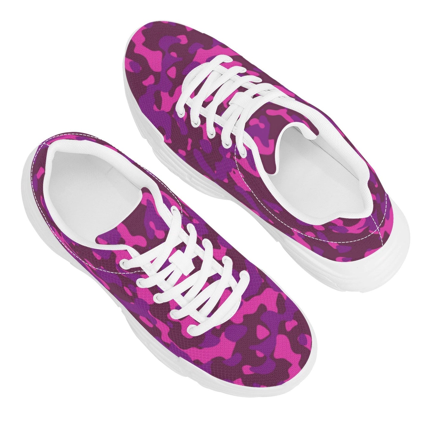 Pink Camouflage Herren Chunky Sneakers Schuhe 79.99 Camouflage, Herren, Pink, Schuhe, Sneaker JLR Design
