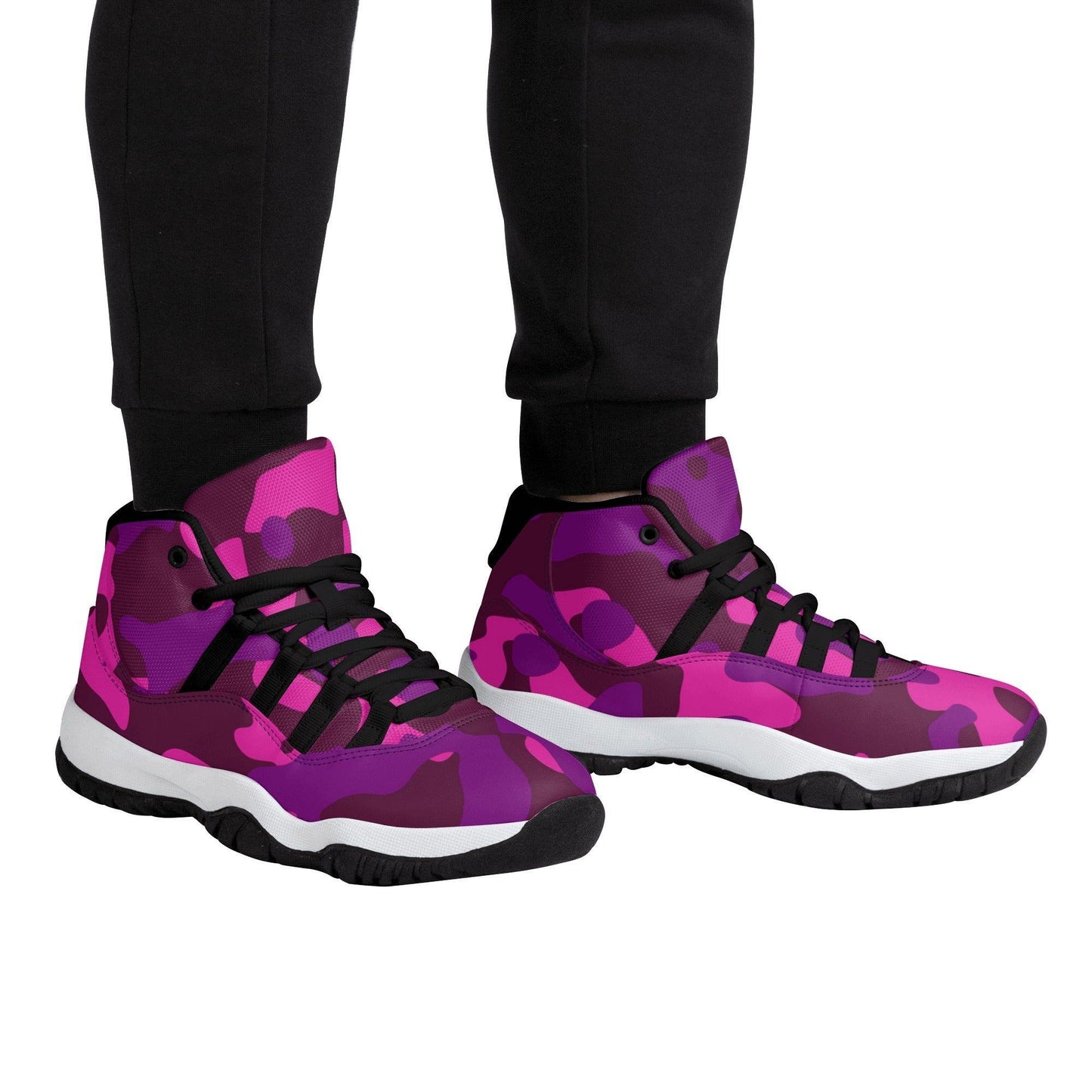 Pink Camouflage High Top Herren Sneaker Sneaker 108.99 Camouflage, Herren, High, Pink, Sneaker, Top JLR Design