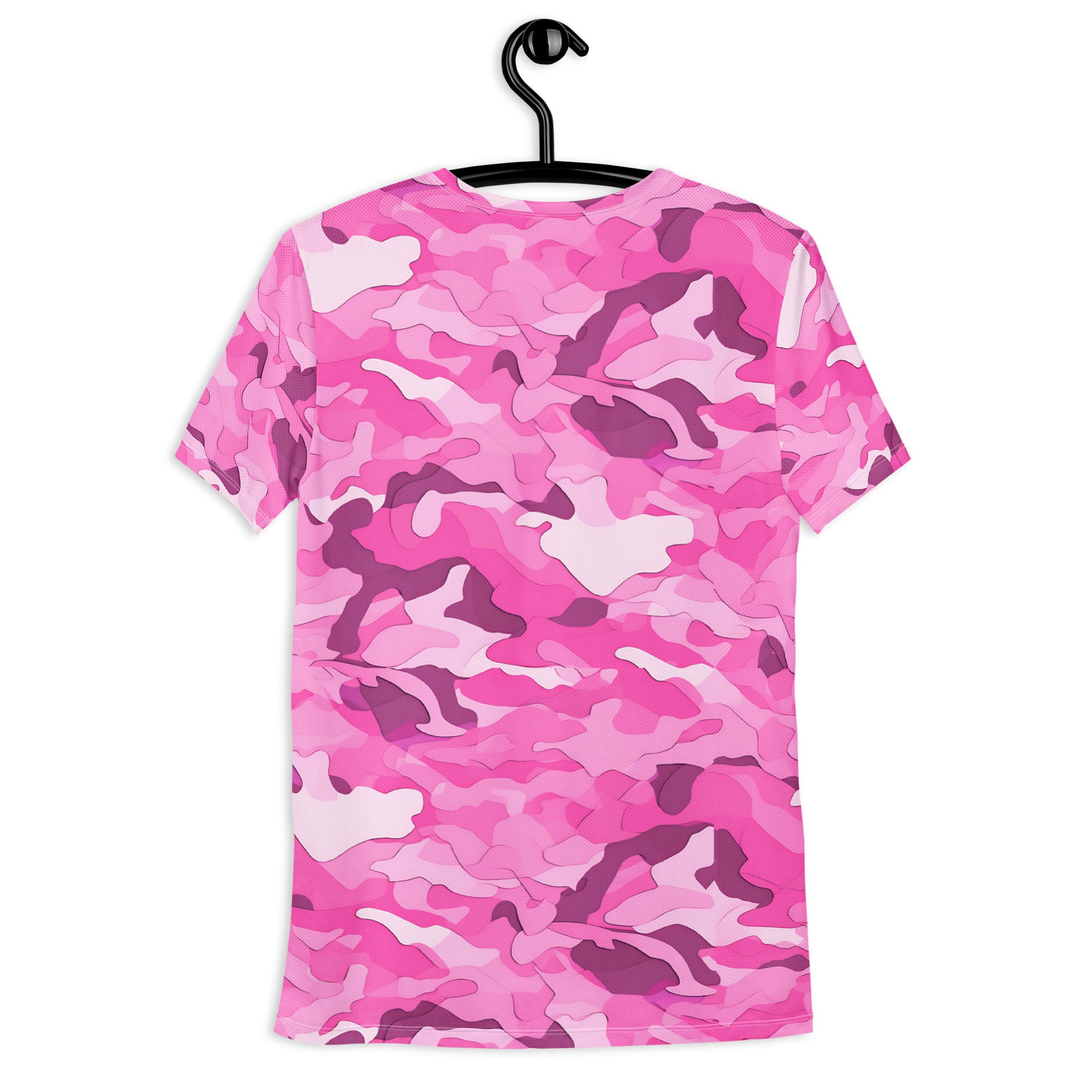 Pink Camouflage v1 Sport-T-Shirt für Herren Sport T-Shirt JLR Design