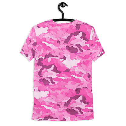 Pink Camouflage v1 Sport-T-Shirt für Herren Sport T-Shirt JLR Design