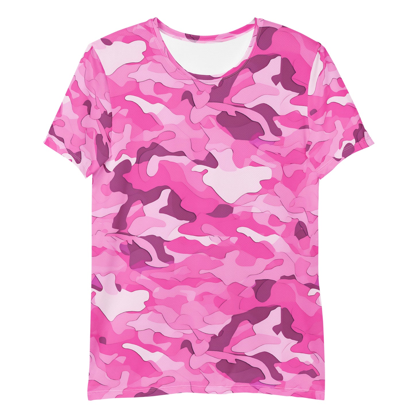Pink Camouflage v1 Sport-T-Shirt für Herren Sport T-Shirt JLR Design
