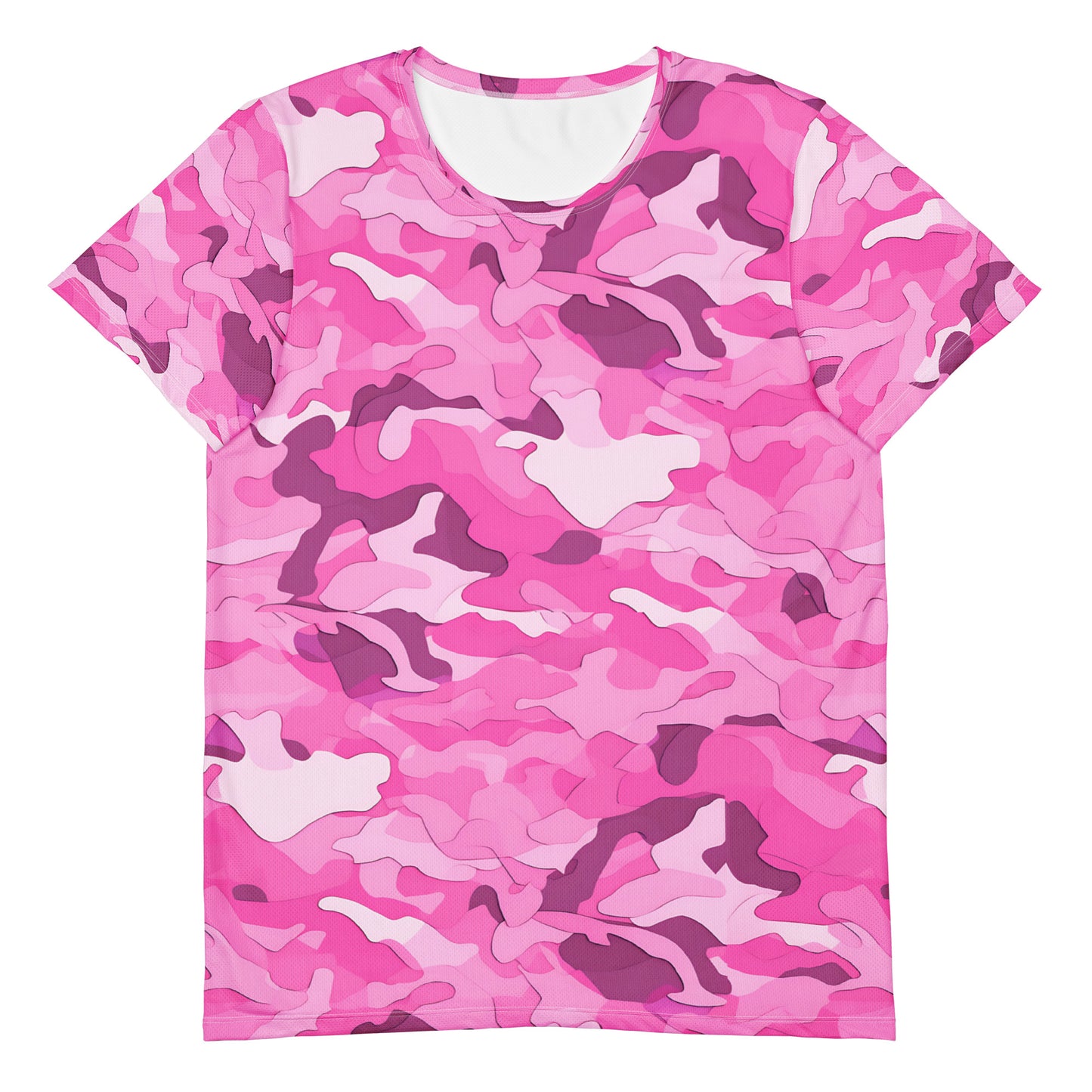 Pink Camouflage v1 Sport-T-Shirt für Herren Sport T-Shirt JLR Design