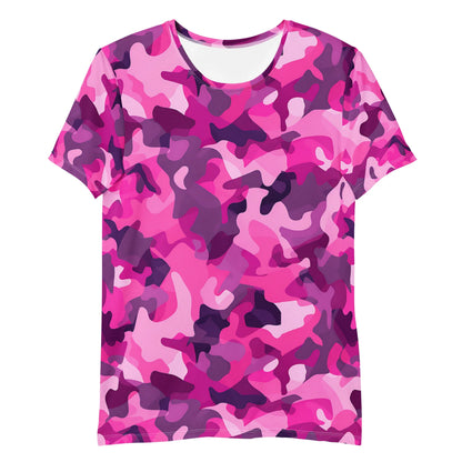 Pink Camouflage v2 Sport-T-Shirt für Herren Sport T-Shirt JLR Design