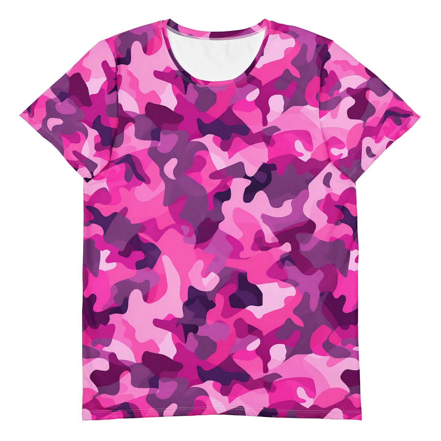 Pink Camouflage v2 Sport-T-Shirt für Herren Sport T-Shirt JLR Design