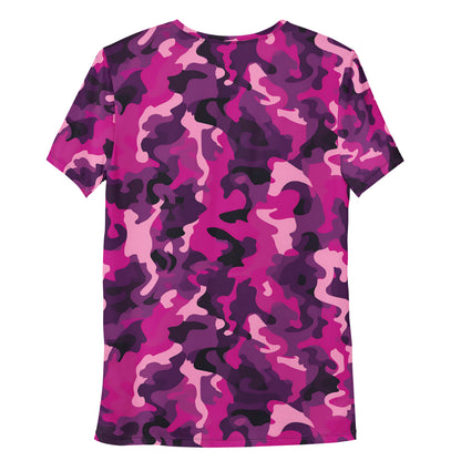 Pink Camouflage v3 Sport-T-Shirt für Herren Sport T-Shirt JLR Design