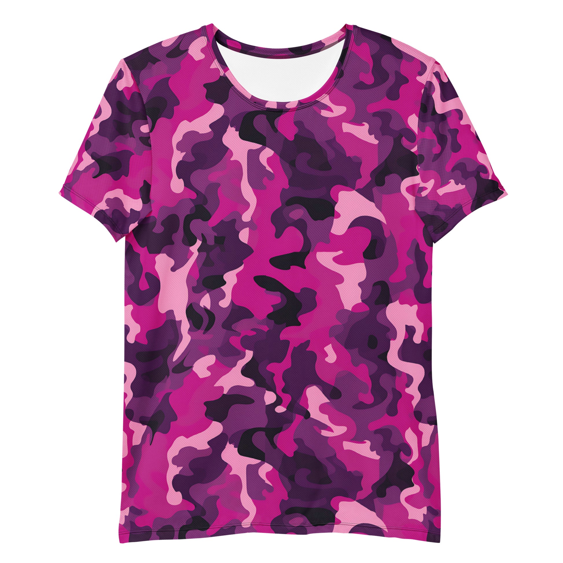 Pink Camouflage v3 Sport-T-Shirt für Herren Sport T-Shirt JLR Design