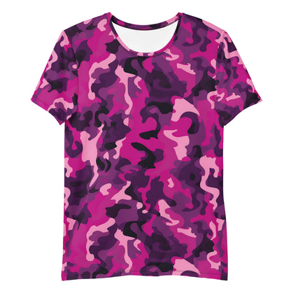 Pink Camouflage v3 Sport-T-Shirt für Herren Sport T-Shirt JLR Design