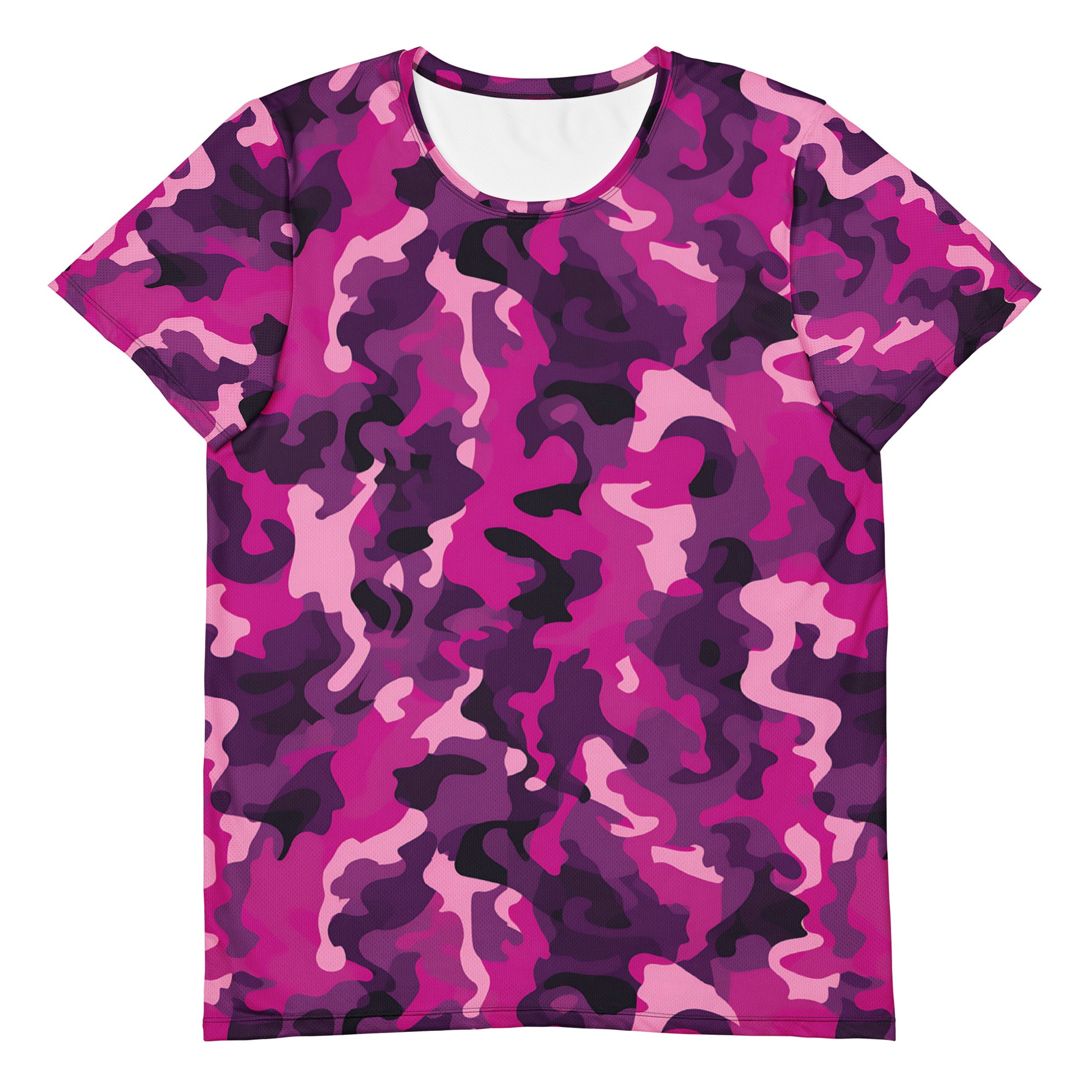Pink Camouflage v3 Sport-T-Shirt für Herren Sport T-Shirt JLR Design