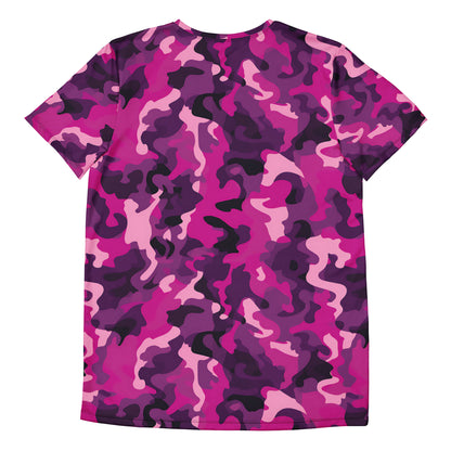 Pink Camouflage v3 Sport-T-Shirt für Herren Sport T-Shirt JLR Design
