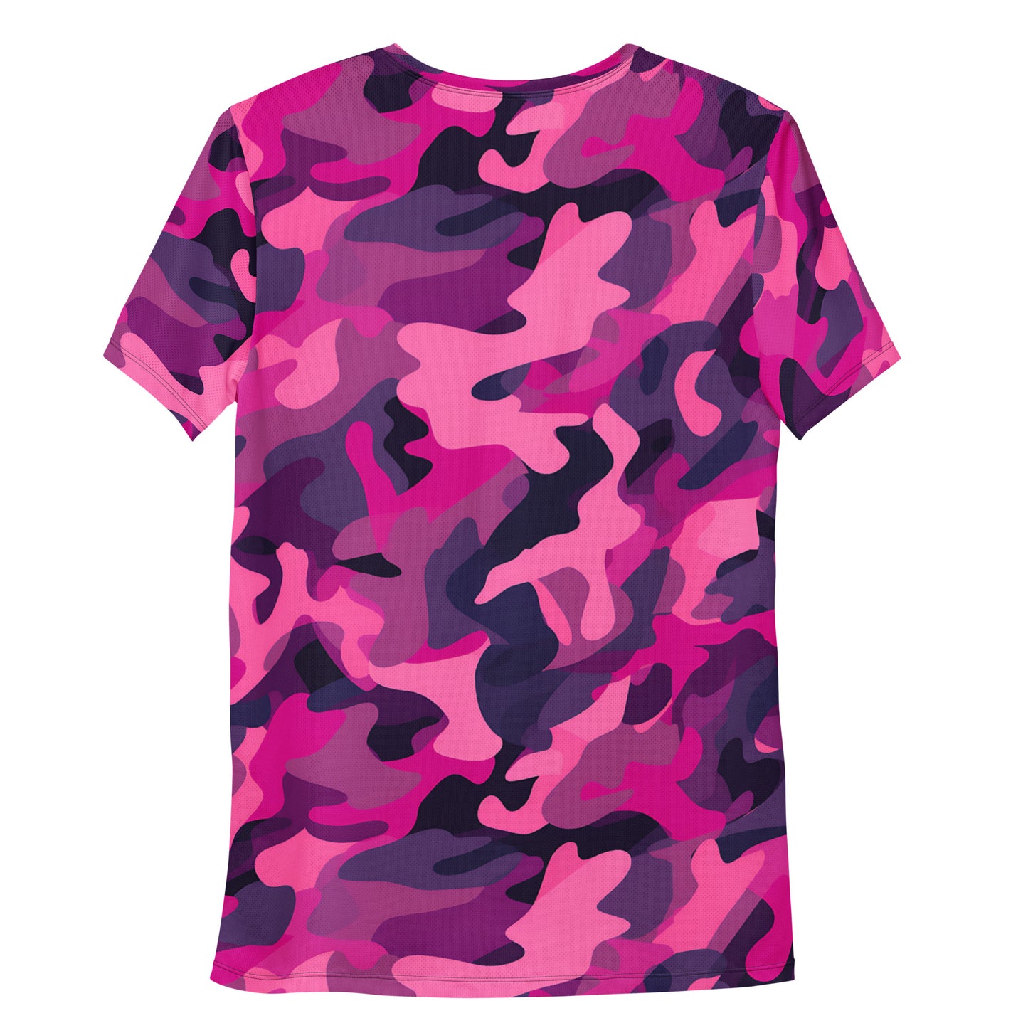 Pink Camouflage v4 Sport-T-Shirt für Herren Sport T-Shirt JLR Design