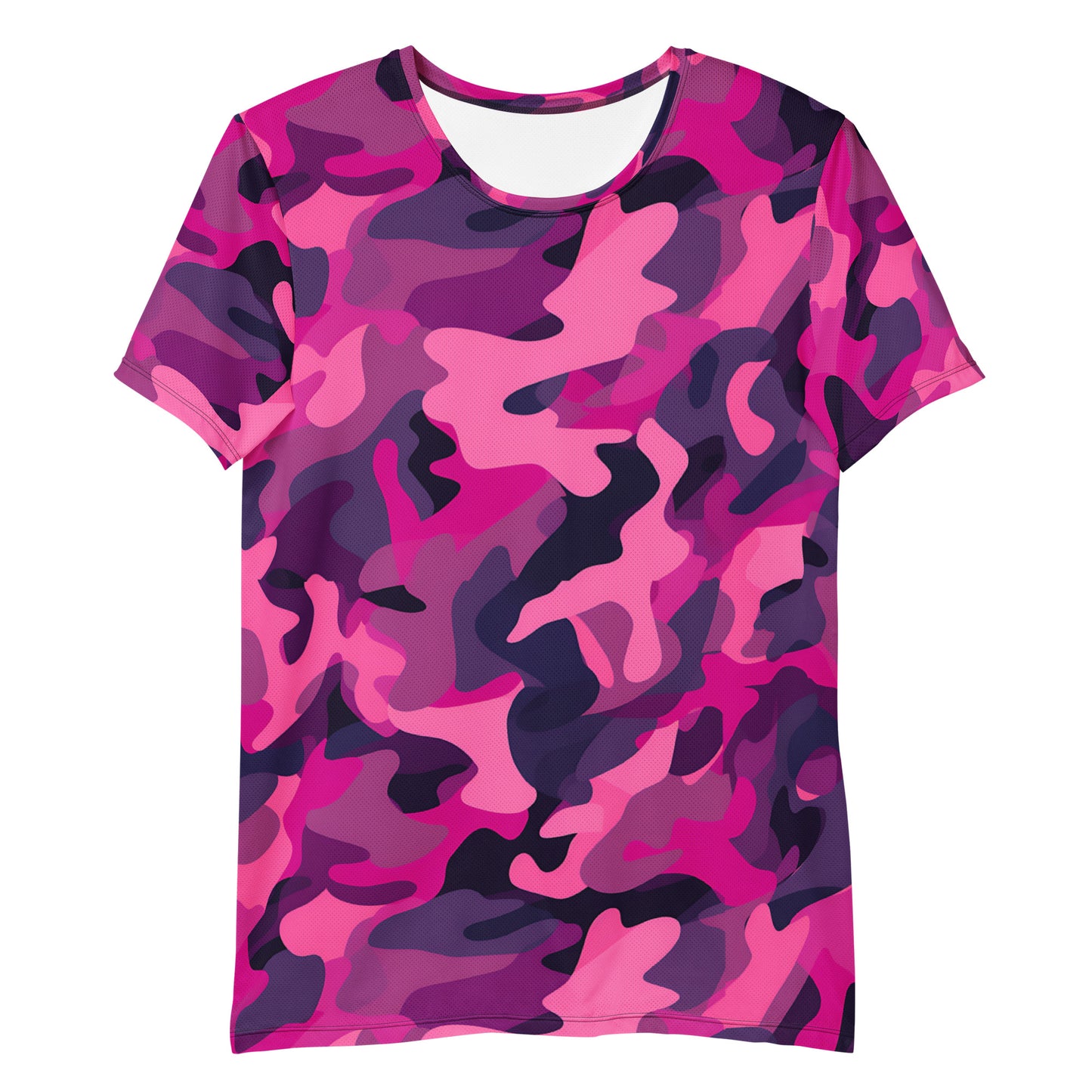 Pink Camouflage v4 Sport-T-Shirt für Herren Sport T-Shirt JLR Design