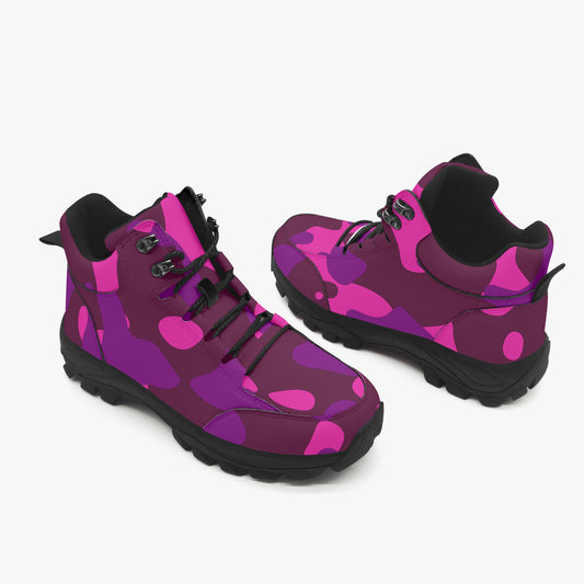 Pink Camouflage Winter Stiefel Winter Stiefel JLR Design