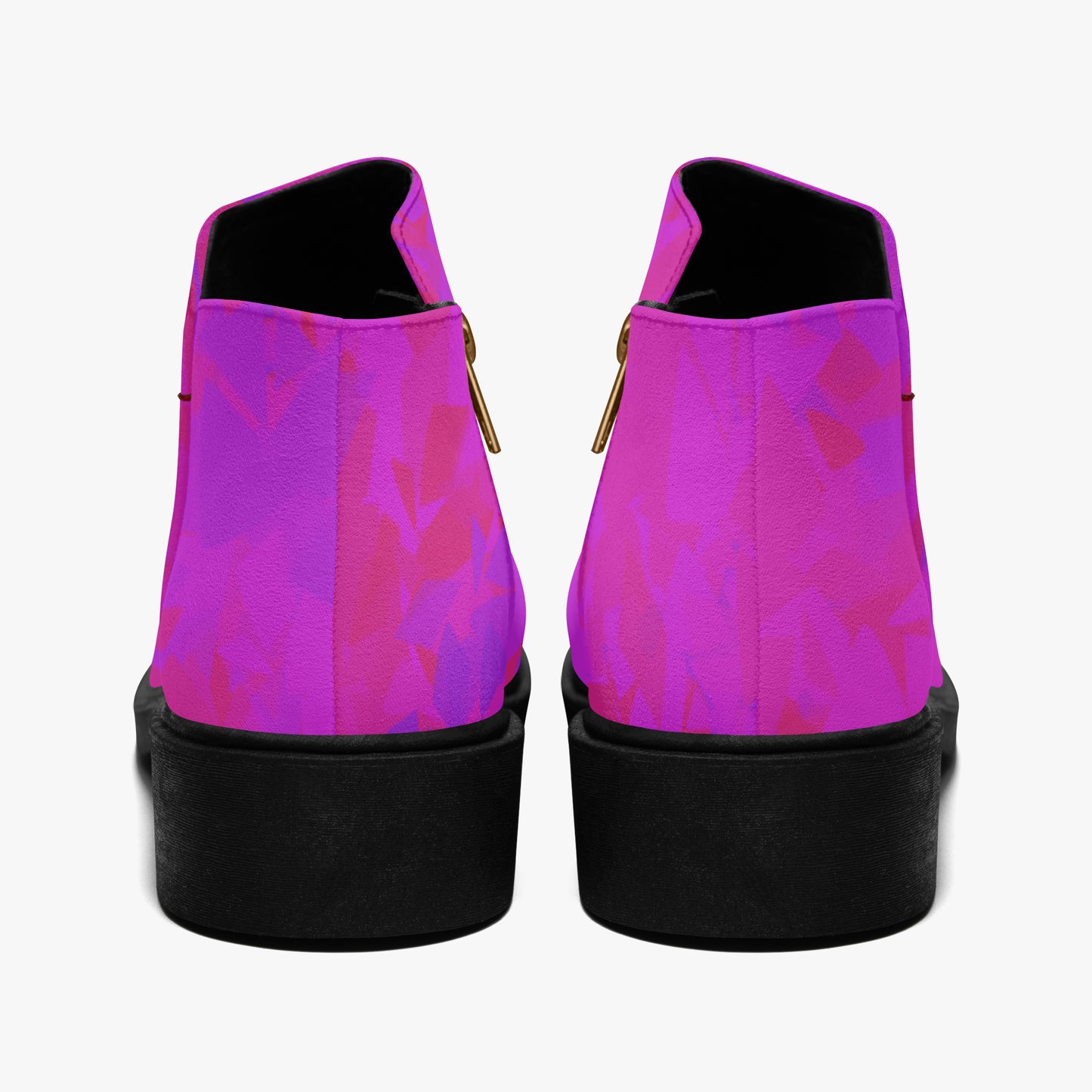 Pink Crystal elegante Reißverschluss-Stiefeletten Stiefeletten JLR Design