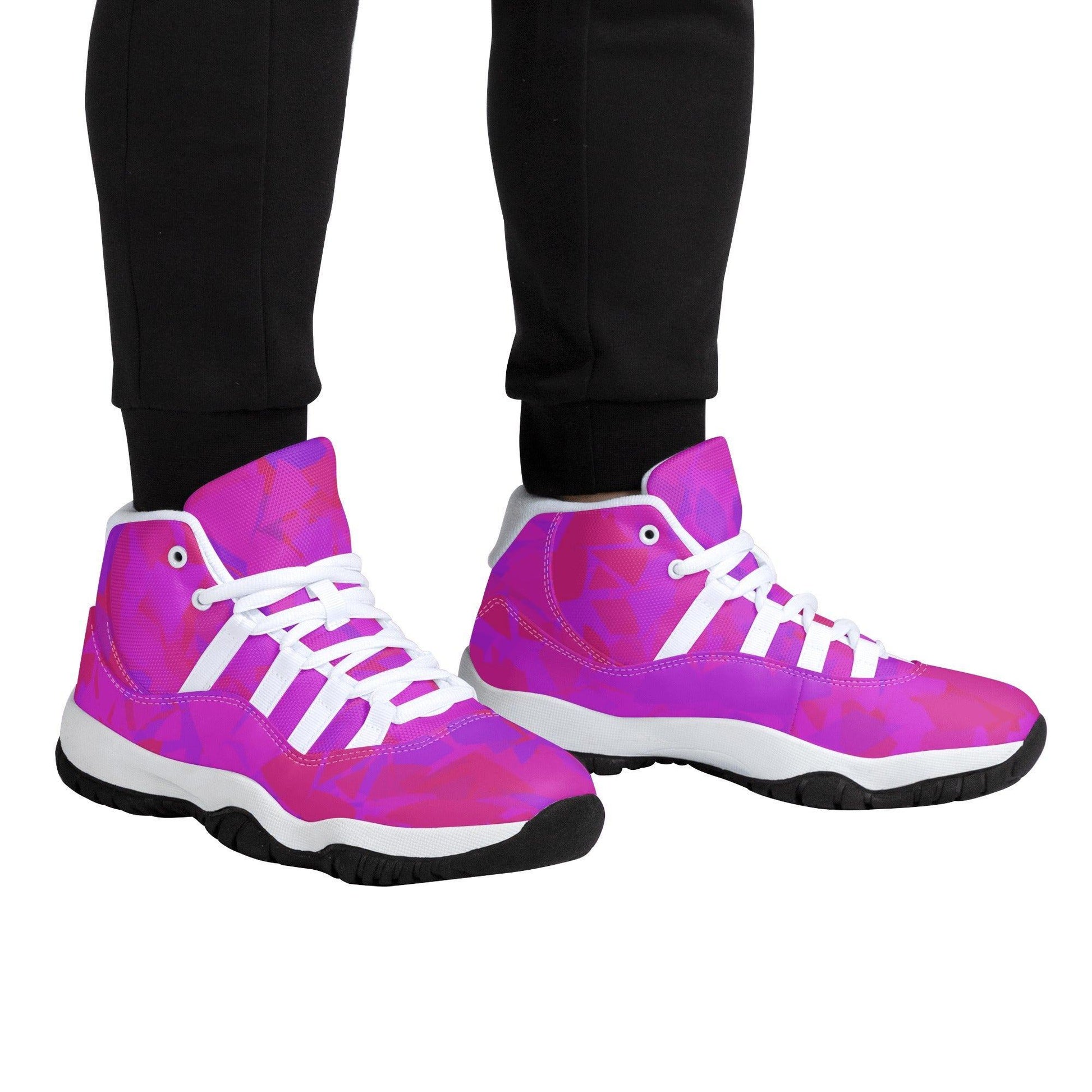 Pink Crystal High Top Herren Sneaker Sneaker 108.99 Crystal, Herren, High, Pink, Sneaker, Top JLR Design