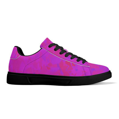 Pink Crystal Low Top Leather Sneaker Low Top Sneaker 83.99 Crystal, Leather, Low, Pink, Sneaker, Top JLR Design