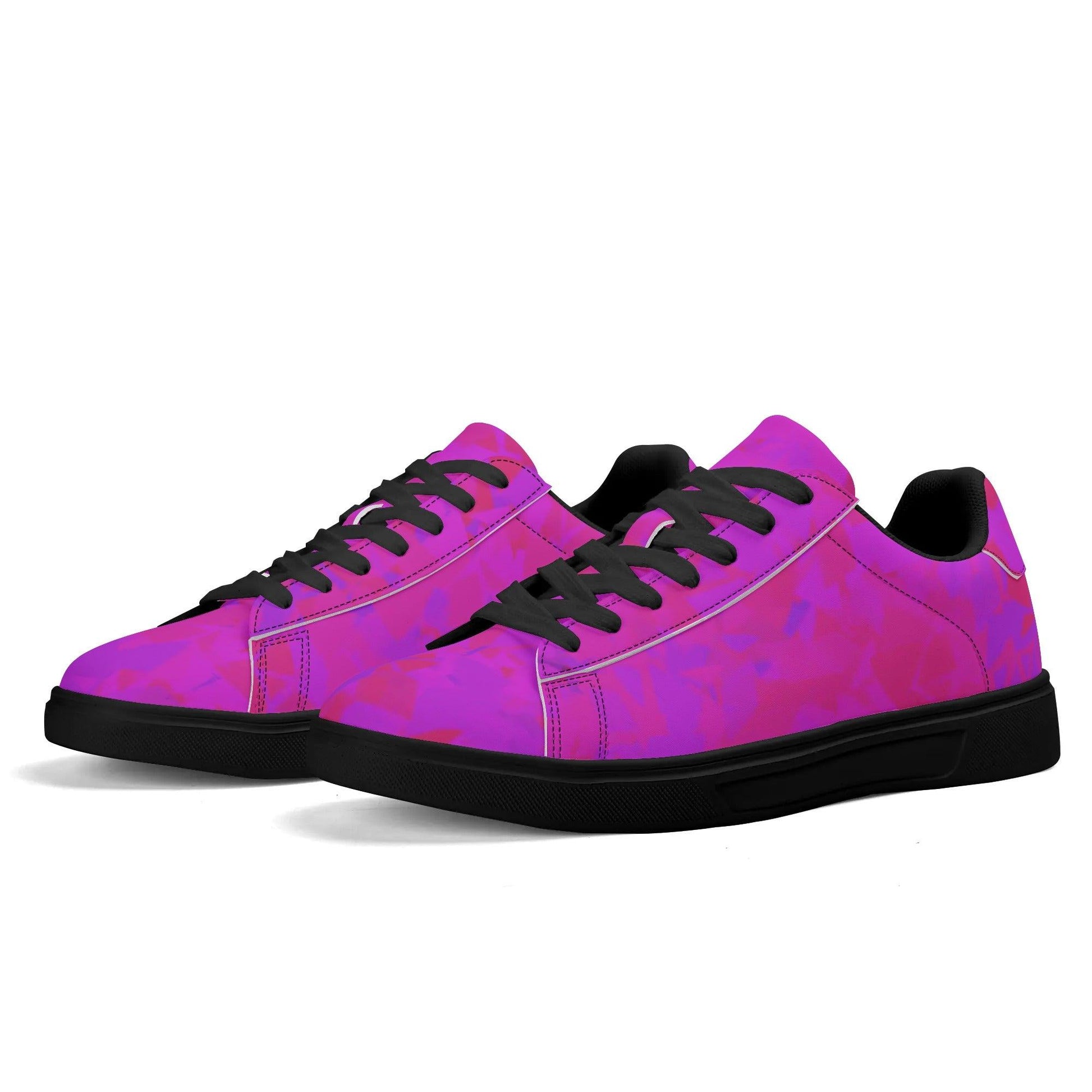 Pink Crystal Low Top Leather Sneaker Low Top Sneaker 83.99 Crystal, Leather, Low, Pink, Sneaker, Top JLR Design