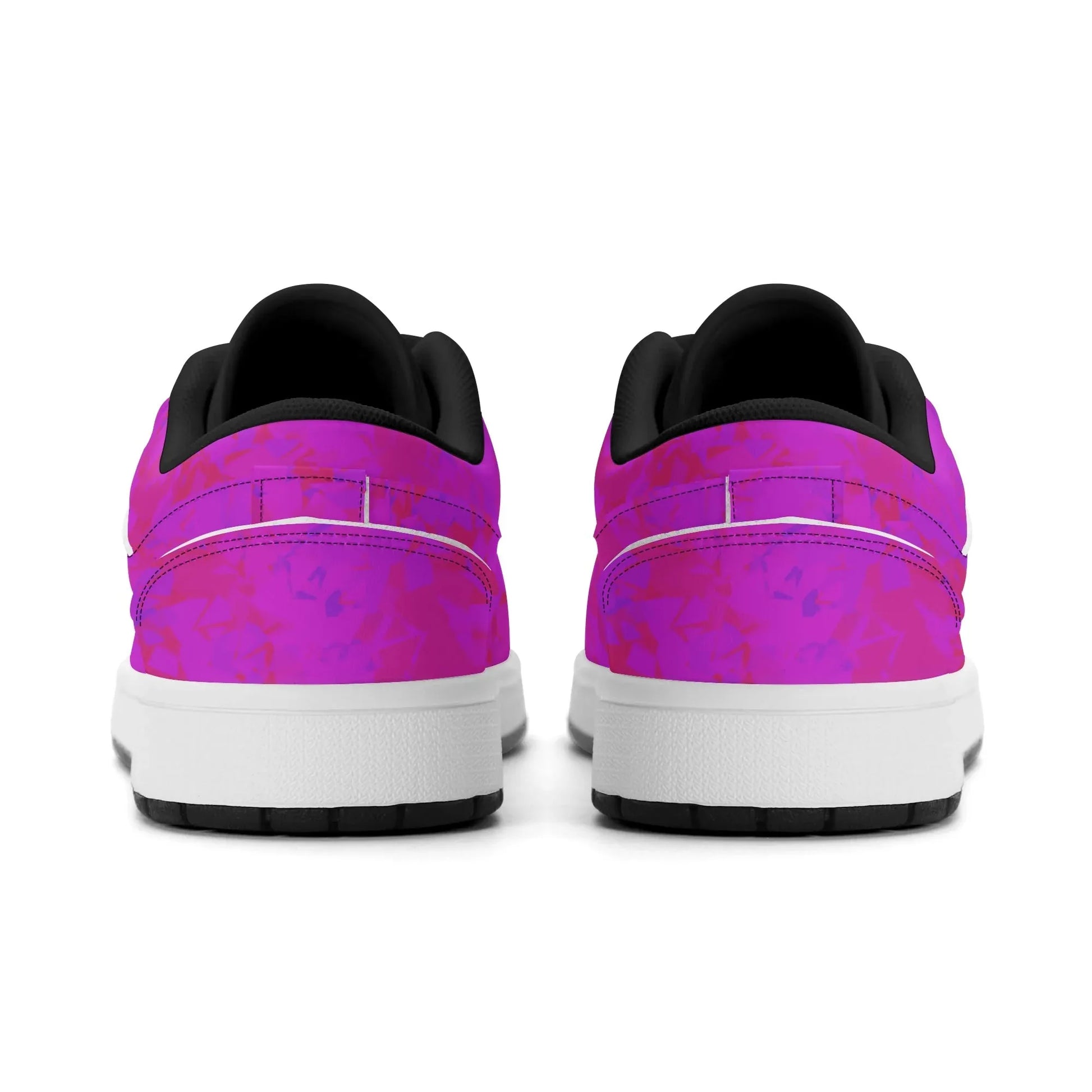 pink-crystal-low-top-leder-sneaker-fur-damen-sneaker-jlr-design-59037 - JLR Design