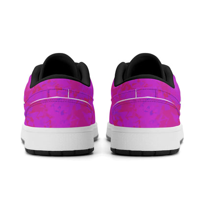 pink-crystal-low-top-leder-sneaker-fur-damen-sneaker-jlr-design-59037 - JLR Design