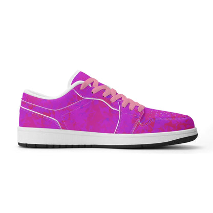 pink-crystal-low-top-leder-sneaker-fur-herren-sneaker-jlr-design-52197 - JLR Design