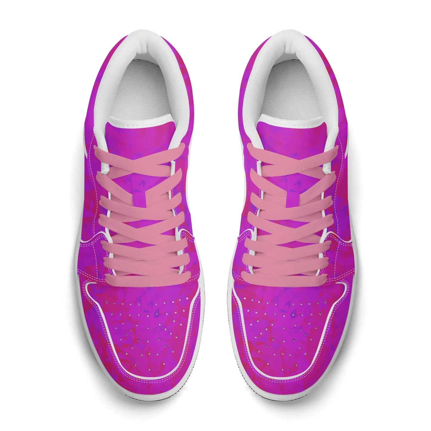 pink-crystal-low-top-leder-sneaker-fur-herren-sneaker-jlr-design-29566 - JLR Design