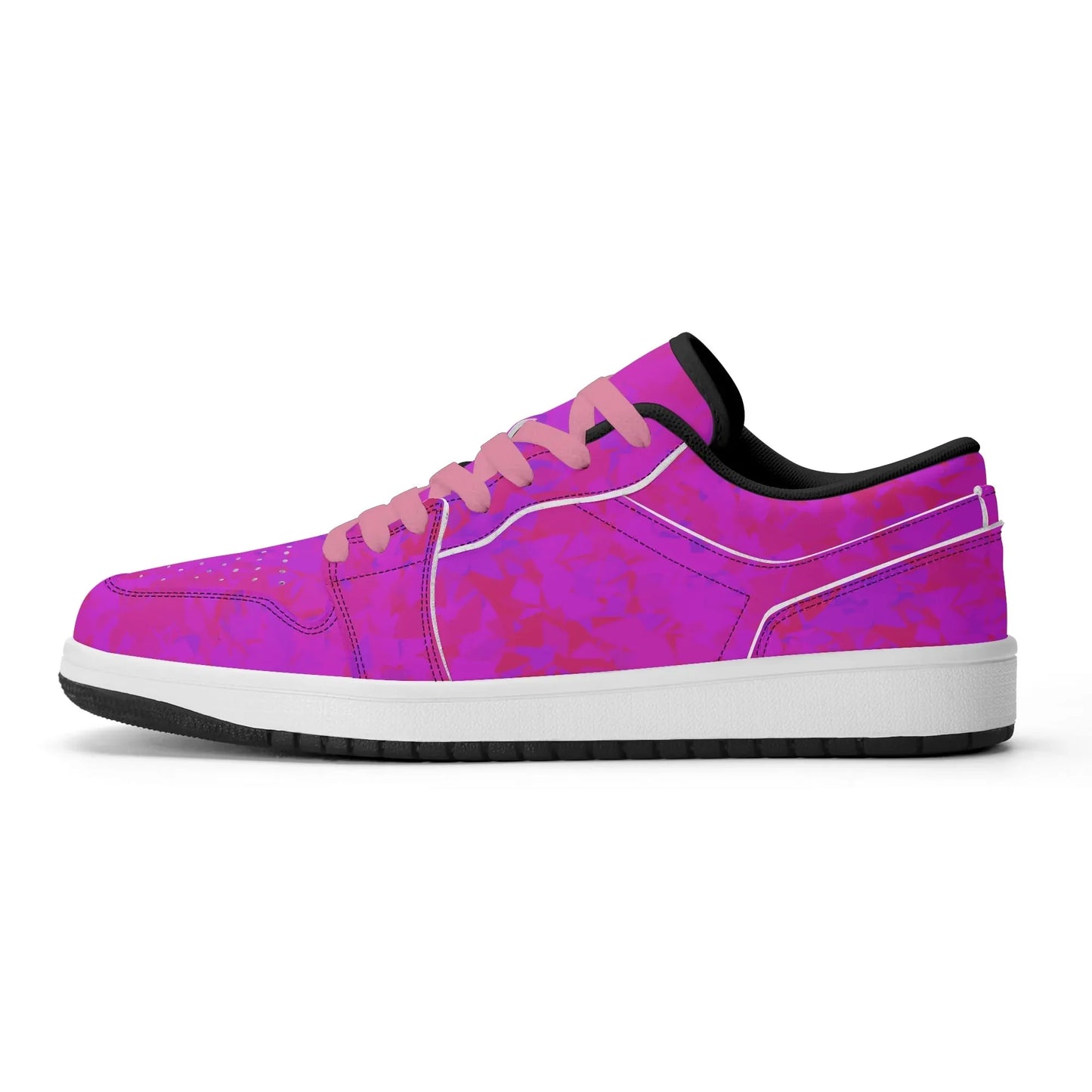 pink-crystal-low-top-leder-sneaker-fur-herren-sneaker-jlr-design-19703 - JLR Design