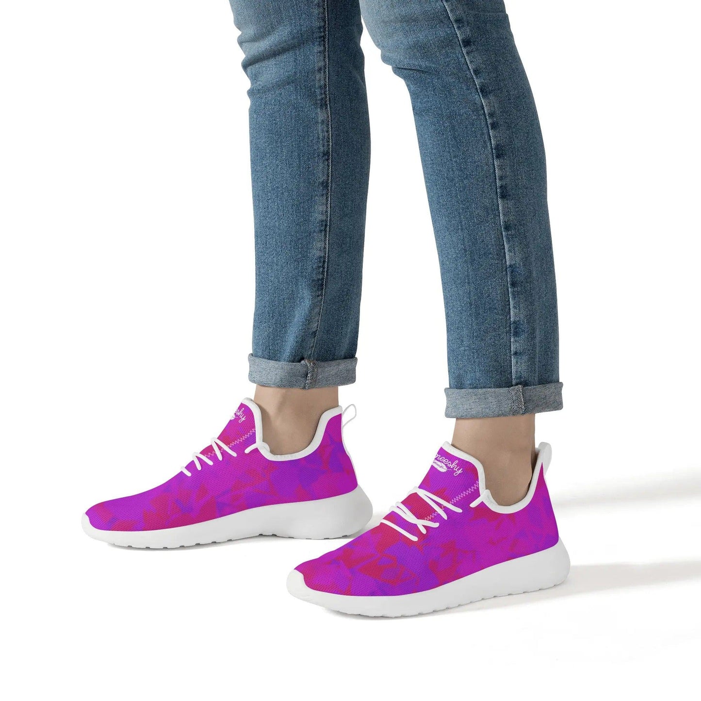 Pink Crystal Meeshy Lightweight Sneaker für Damen Sneaker 86.99 Crystal, Damen, Lightweight, Meeshy, Pink, Sneaker JLR Design