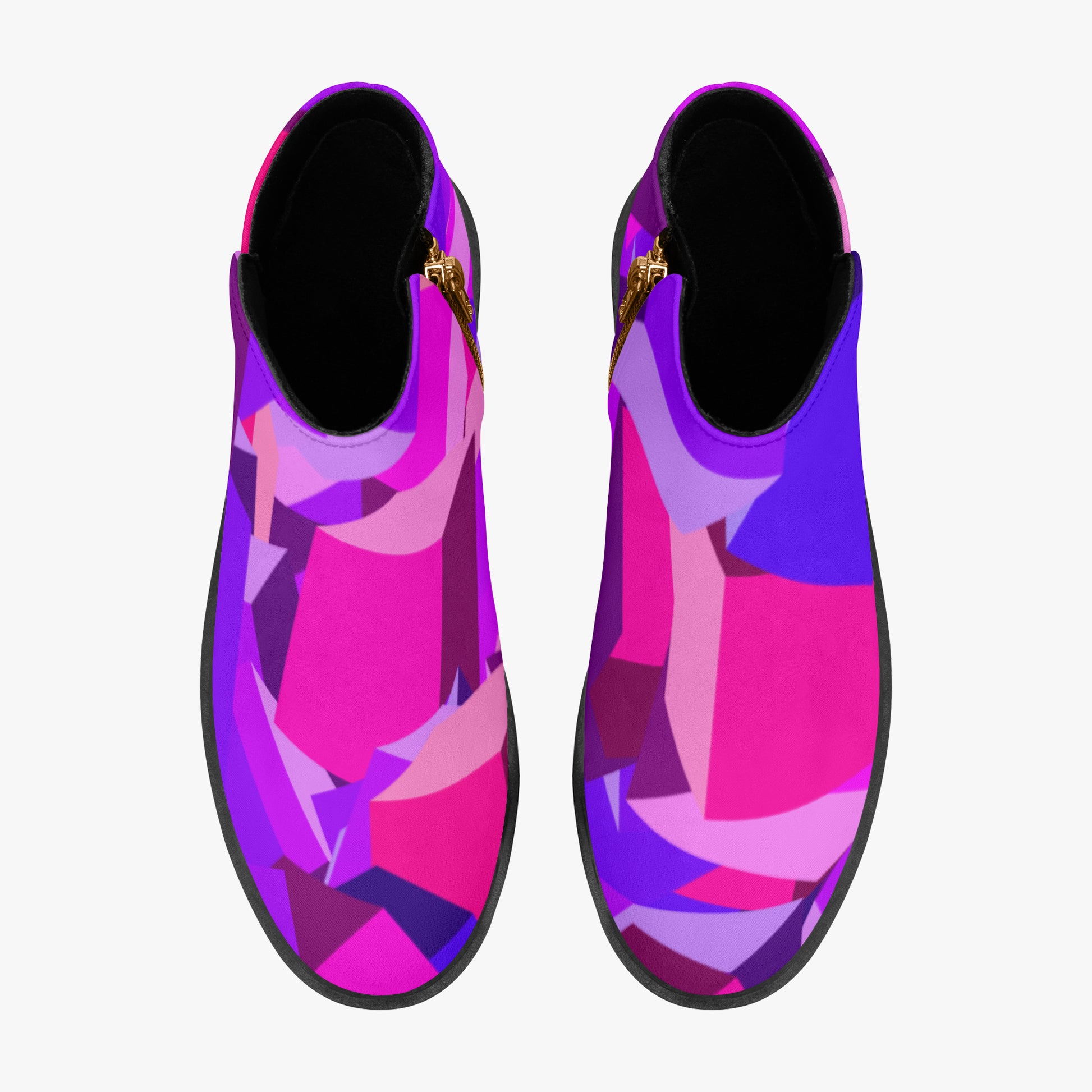 Pink Cube elegante Reißverschluss-Stiefeletten Stiefeletten JLR Design