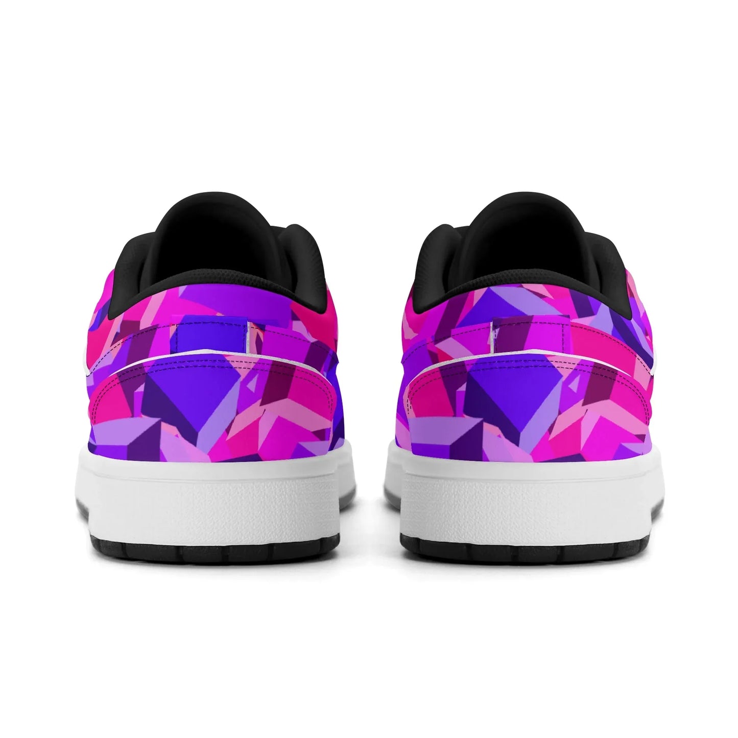 pink-cube-low-top-leder-sneaker-fur-herren-sneaker-jlr-design-88998 - JLR Design