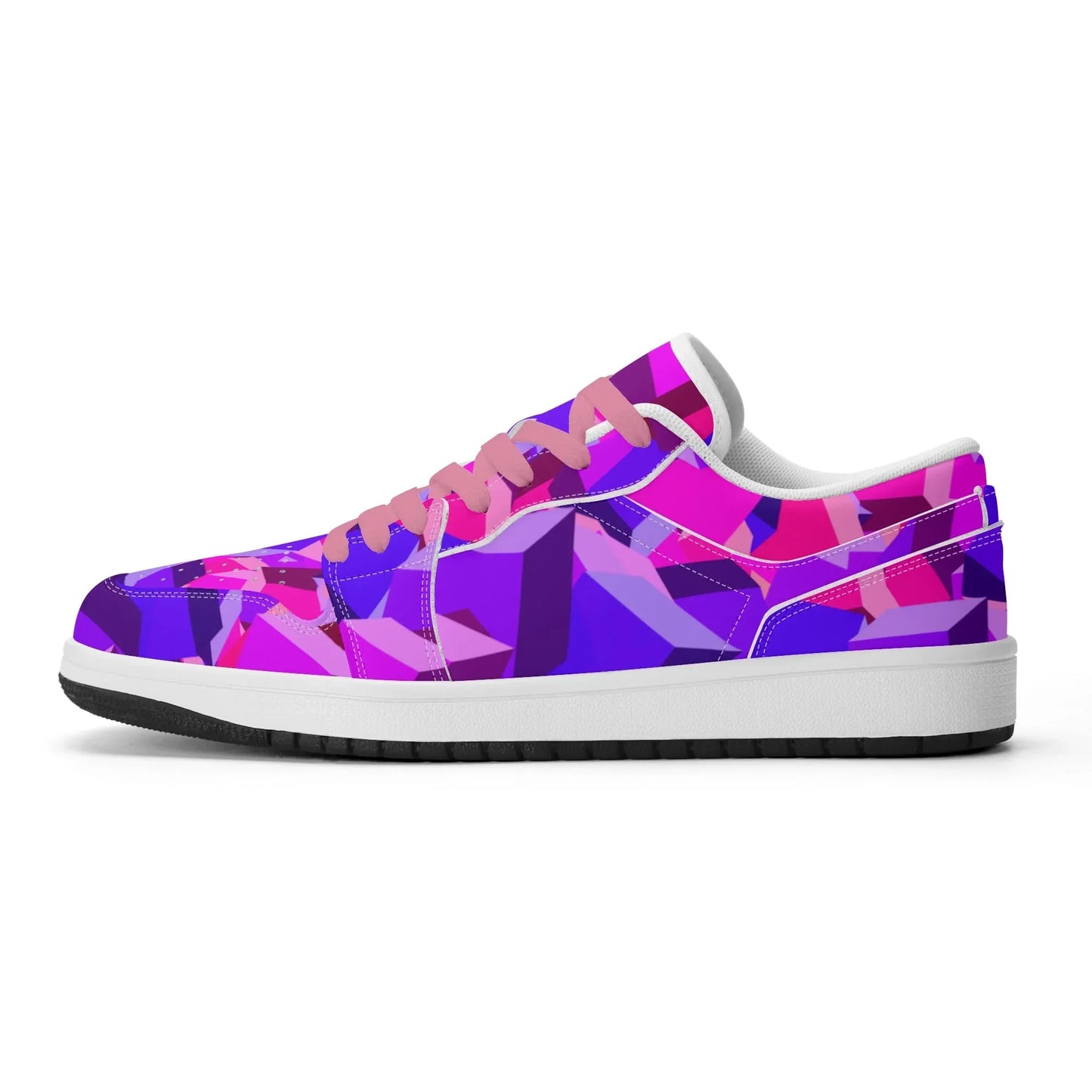pink-cube-low-top-leder-sneaker-fur-herren-sneaker-jlr-design-36256 - JLR Design