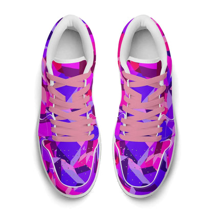 pink-cube-low-top-leder-sneaker-fur-herren-sneaker-jlr-design-50429 - JLR Design