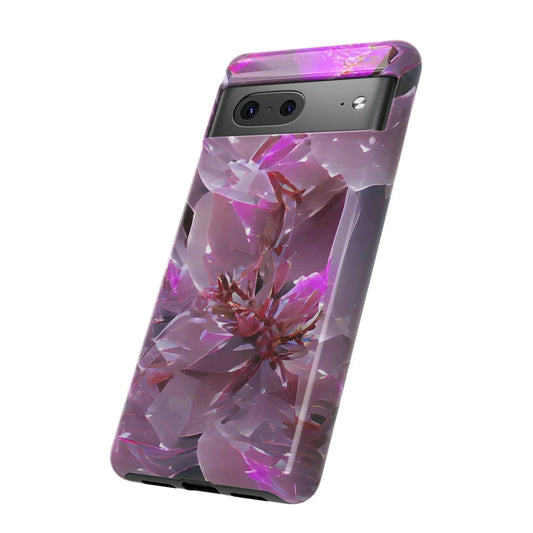 pink-flower-handyhulle-google-pixel-2-3-4-5-6-7-8-9-a-xl-pro-5g-phone-case-jlr-design-74103 - JLR Design