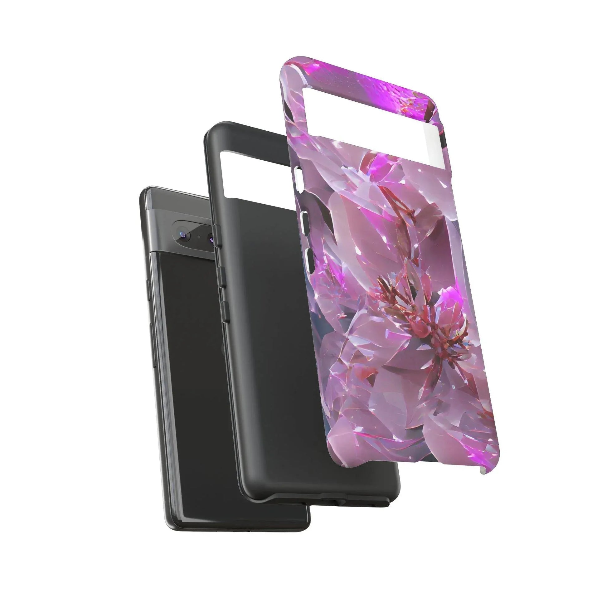 pink-flower-handyhulle-google-pixel-2-3-4-5-6-7-8-9-a-xl-pro-5g-phone-case-jlr-design-41604 - JLR Design