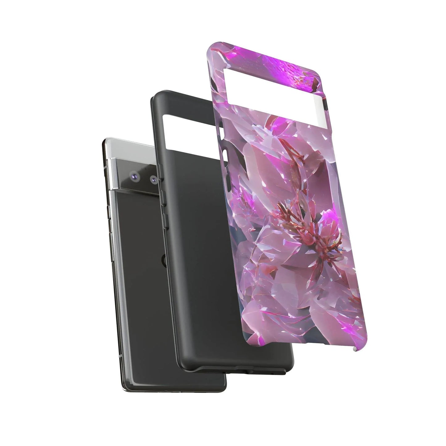 pink-flower-handyhulle-google-pixel-2-3-4-5-6-7-8-9-a-xl-pro-5g-phone-case-jlr-design-40099 - JLR Design