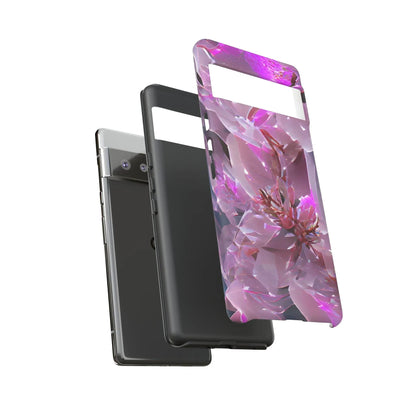 pink-flower-handyhulle-google-pixel-2-3-4-5-6-7-8-9-a-xl-pro-5g-phone-case-jlr-design-40099 - JLR Design