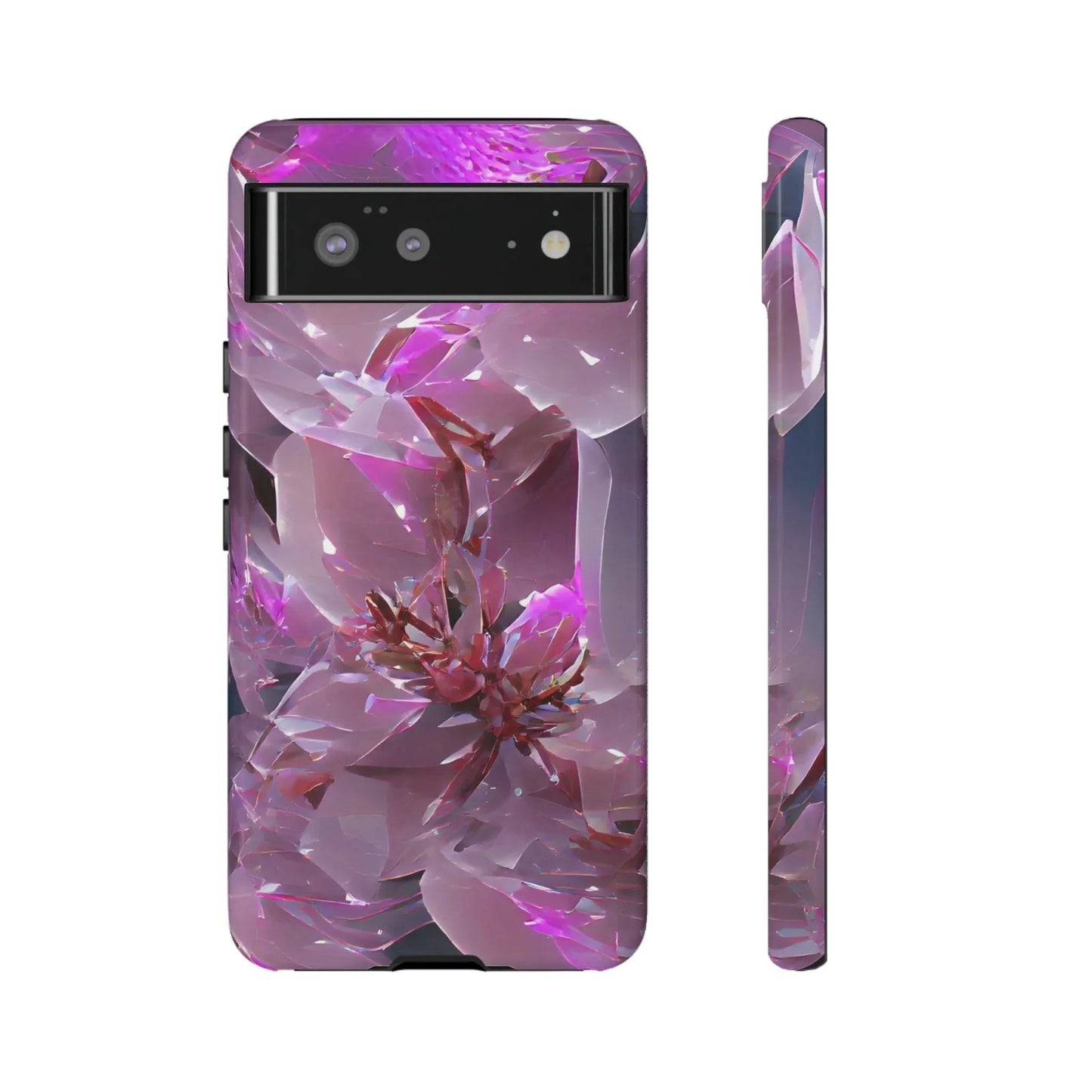 pink-flower-handyhulle-google-pixel-2-3-4-5-6-7-8-9-a-xl-pro-5g-phone-case-jlr-design-76985 - JLR Design