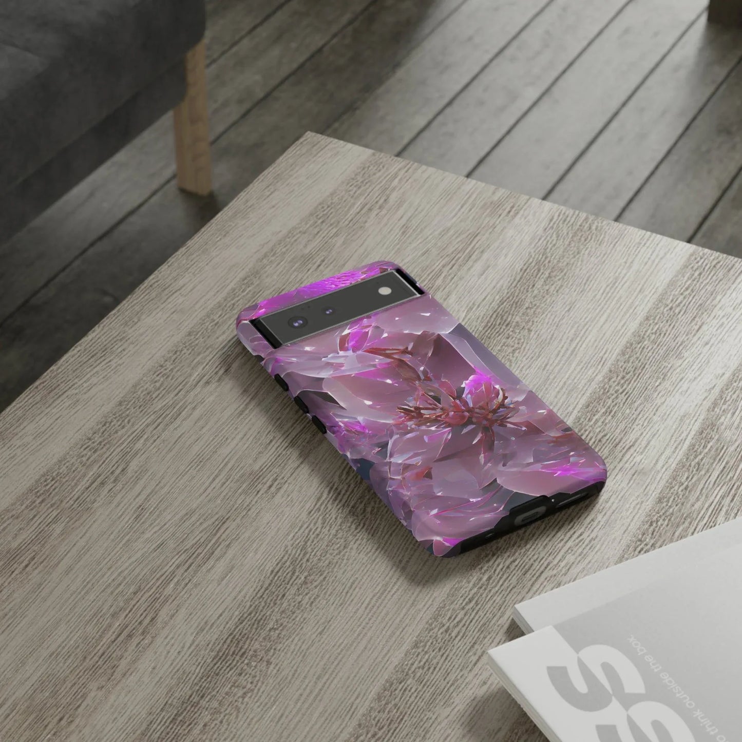 pink-flower-handyhulle-google-pixel-2-3-4-5-6-7-8-9-a-xl-pro-5g-phone-case-jlr-design-62561 - JLR Design