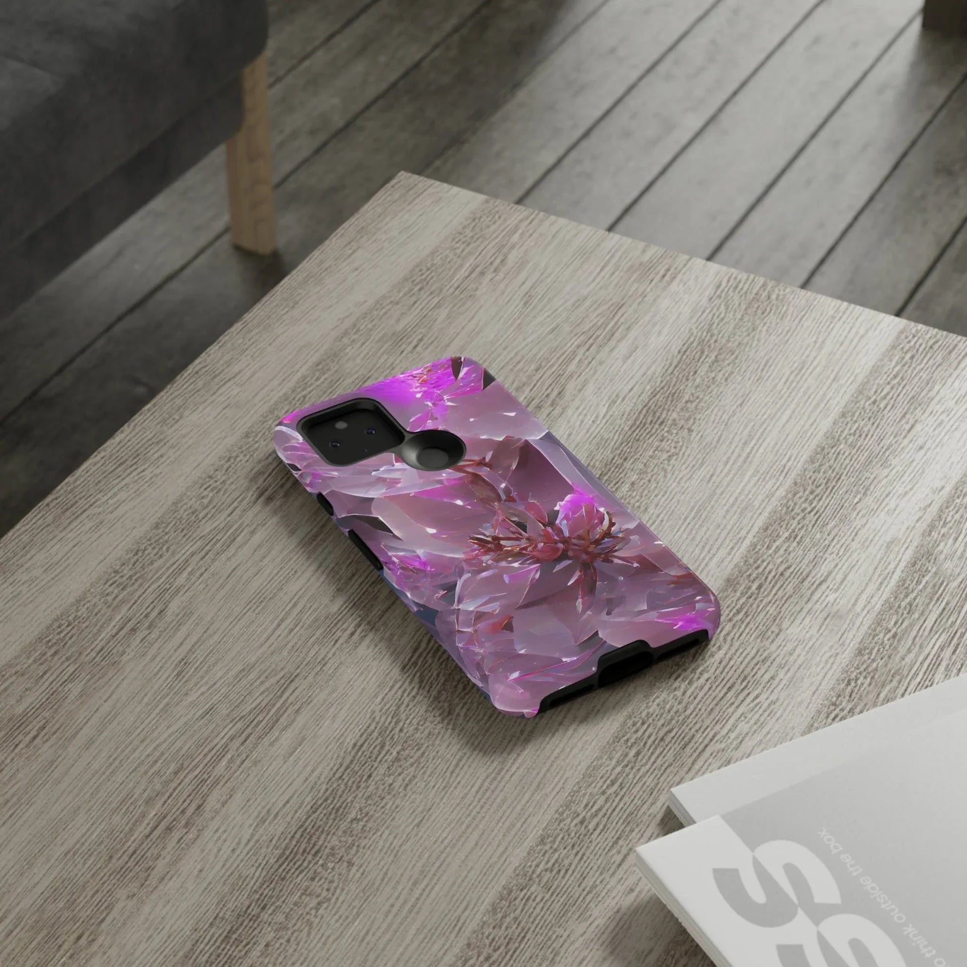 pink-flower-handyhulle-google-pixel-2-3-4-5-6-7-8-9-a-xl-pro-5g-phone-case-jlr-design-43728 - JLR Design