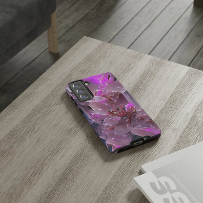 pink-flower-samsung-galaxy-cover-s21-s22-s23-s24-s25-plus-pro-ultra-phone-case-jlr-design-83246 - JLR Design