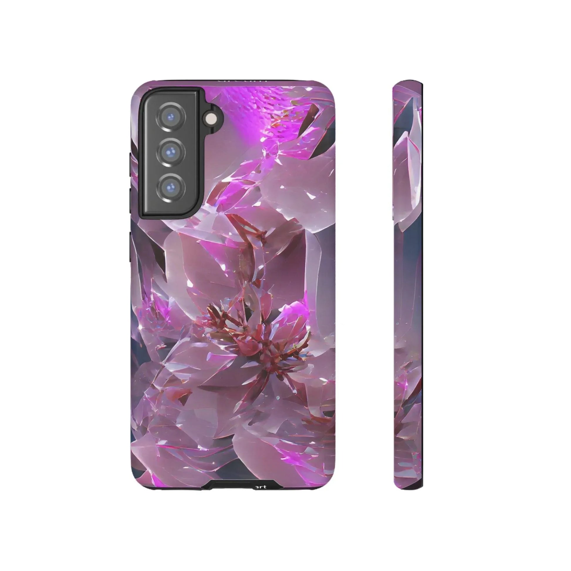 pink-flower-samsung-galaxy-cover-s21-s22-s23-s24-s25-plus-pro-ultra-phone-case-jlr-design-64078 - JLR Design