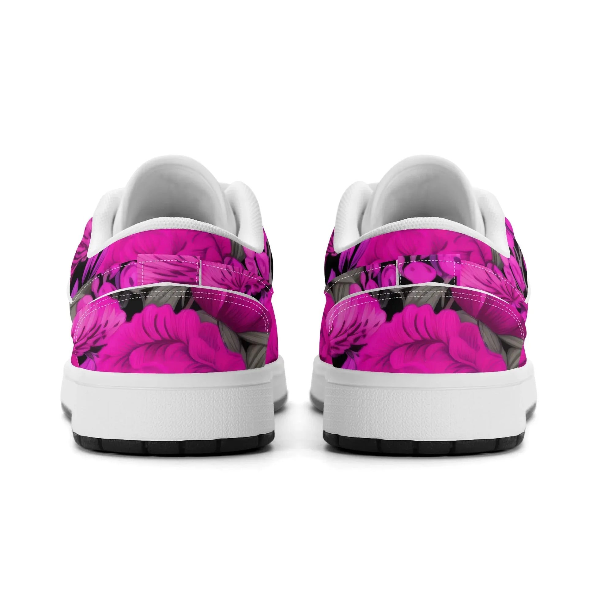 pink-garden-low-top-leder-sneaker-fur-damen-sneaker-jlr-design-39164 - JLR Design