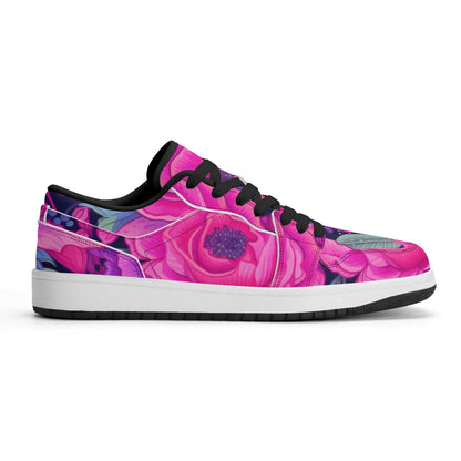 pink-garden-low-top-leder-sneaker-fur-herren-sneaker-jlr-design-80760 - JLR Design